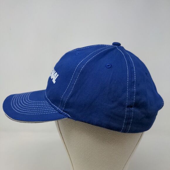 Fastenal Men's Strapback Hat Blue Adjustable Embroidered Logo Official - Picture 5 of 12